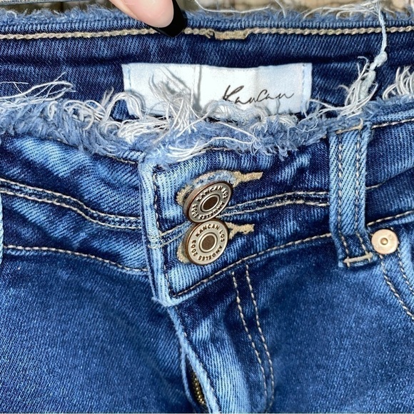Kancan Distressed Ankle Fray Jeans - Picture 8 of 9